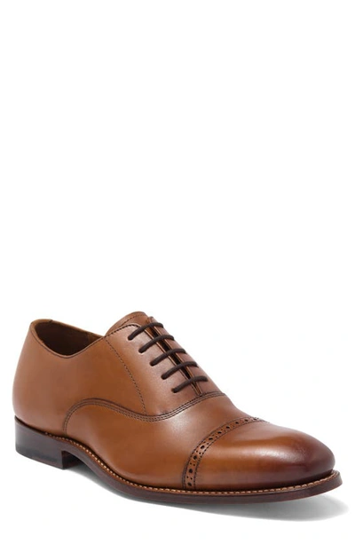 Allen Edmonds Brady Cap Toe Oxford In Walnut