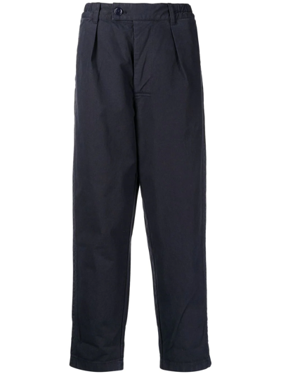 Barbour Marshall Tapered Trousers In Blue