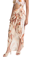 ANDREA IYAMAH HALIMA WRAP SKIRT