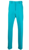 Botter Pleated Wool Formal Pants In Blue