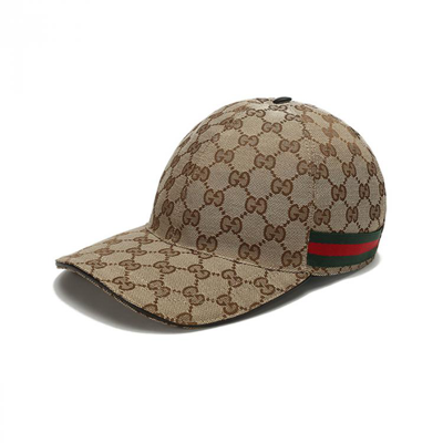 Gucci Original Gg Canvas Baseball Cap In Brown