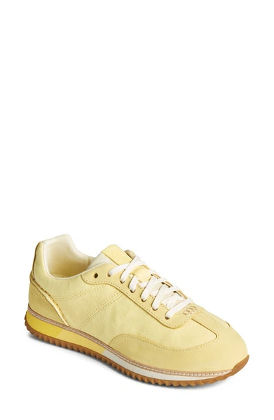 Sperry Plushwave Trainer In Yellow