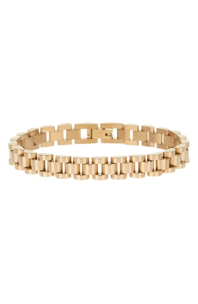 Luv Aj Timepiece Chain Bracelet In Gold