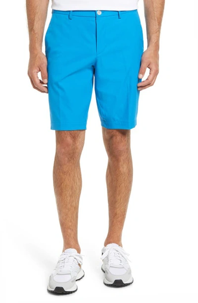 Hugo Boss Liem Shorts In Open Blue