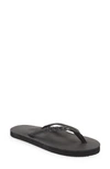Rainbow® Rainbow 'flirty' Braided Leather Flip Flop In Classic Black