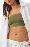 Free People Intimately Fp Nina Bandeau Bralette In Army