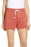 Sol Angeles Essential Shorts In Cayenne