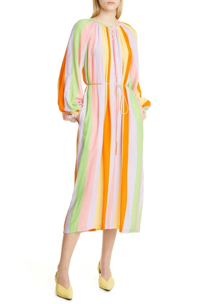 fitted lace wedding dress Camila Maxi Dress Candy Stripe