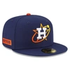 New Era Navy Houston Astros 2022 City Connect 59fifty Fitted Hat In Navy