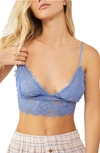 Free People Intimately Fp Everyday Lace Longline Bralette In All Aboard