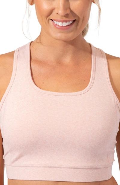 Threads 4 Thought Lunette Sports Bra In Heather Nomad