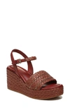 FRANCO SARTO FRANCO SARTO PEACHY BRAID WEDGE SANDAL