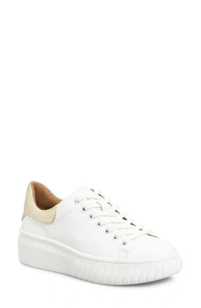 Söfft Parkyn Sneaker In White / Silver