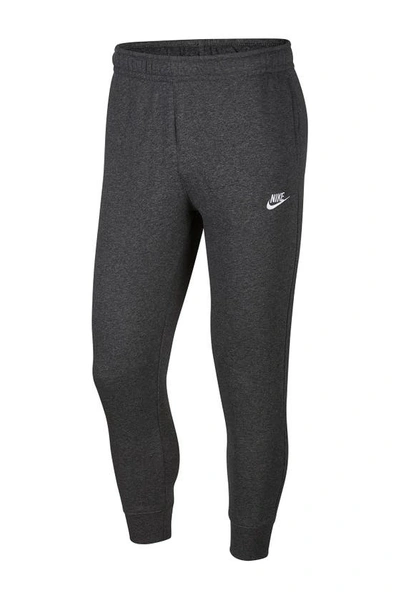 Nike Sportswear Club Pocket Fleece Joggers In Char H/white