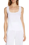 Sol Angeles Gauze Tank In White