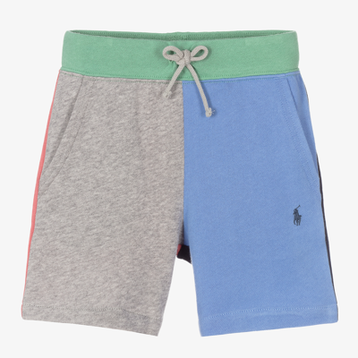 Polo Ralph Lauren Babies' Boys Colourblock Cotton Shorts