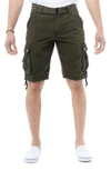 X-ray Belted Cargo Shorts In Olive