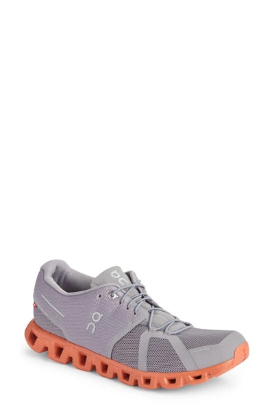 On Cloud 5 Running Shoe In Zinc,cany