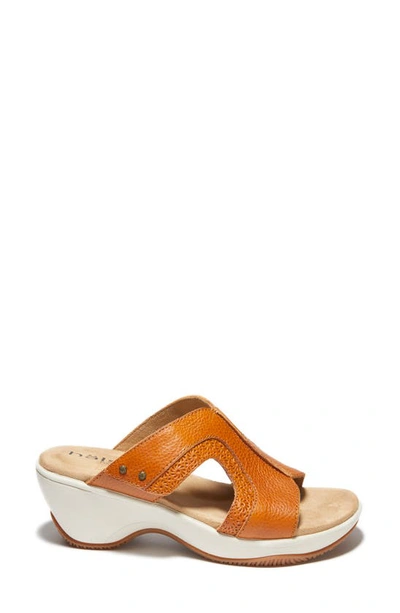 Halsa Footwear Cassandra Sandal In Dark Mango