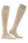 Falke Family Knee High Socks In Sand