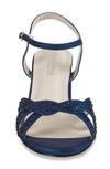 Touch Ups Ivy Ankle Strap Sandal In Navy