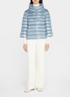 Herno Sofia Ultralight 3/4 Sleeve Bolero In 9011
