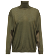 TOM FORD TURTLENECK CASHMERE AND SILK SWEATER