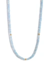 Anzie Boheme Opal Beaded Necklace In Lavender Opal