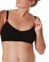 Cache Coeur Maternity Curve Seamless Nursing Bra In Black