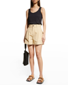 Majestic Lyocell Cotton Tank Top In Marine