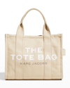 The Marc Jacobs The Small Canvas Tote Bag In Beige