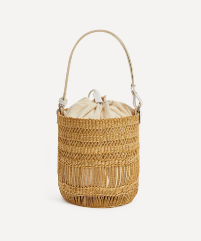 Muun Minette Straw Bag In Natural