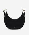 Jw Pei Carly Nylon Saddle Bag In Black