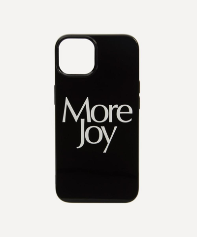 More Joy By Christopher Kane More Joy Iphone 13 Case In Black
