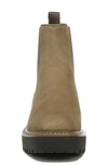 Sam Edelman Laguna Waterproof Lug Sole Chelsea Boot In Silver