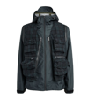 UNDERCOVER REMOVABLE-GILET CHECK JACKET