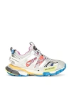 Balenciaga Track Panelled Trainers In Multicolor