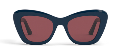 Dior Bobby B1u 90s Cat Eye Sunglasses In Burgundy
