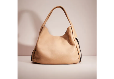 Coach Restored Bandit Hobo 39 In Black Copper/beechwood