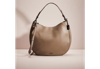 Coach Restored Mae Hobo In Dark Gunmetal/fog