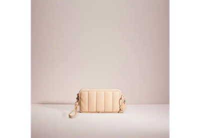 Coach Restored Kira Crossbody With Quilting In Brass/ivory