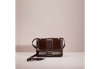 Coach Restored Alie Shoulder Bag In Signature Jacquard With Snakeskin Detail In Brass/oak Maple