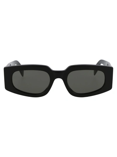 Retrosuperfuture Tetra Squared Acetate Sunglasses In Black
