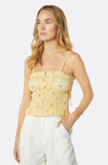 JOIE CAMEO SLEEVELESS TOP IN YELLOW