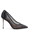 Bcbgmaxazria Women's Maxxa Sheer Point-toe Pumps In Black