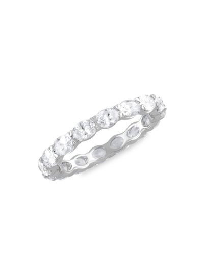Badgley Mischka Women's 14k White Gold & 2 Tcw Lab-grown Diamond Eternity Ring