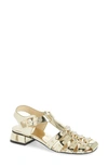 Cecelia New York Gigi Sandal In Gold