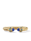 David Yurman Women's Renaissance Bracelet In 18k Yellow Gold With Gemstones In Gold