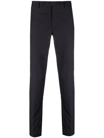 Pt Torino Slim-cut Tailored Trousers In Black