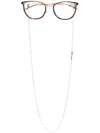 Hugo Boss Tortoiseshell-effect Cat-eye Glasses In Gold